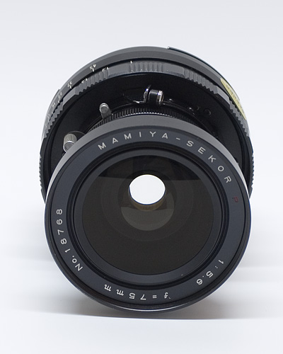 objektiv Mamiya Sekor P 75 mm f/5.6